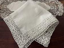 VTG Antique Drawn Work Handkerchief Hanky, Wedding, Bridal, Bride, Trousseau