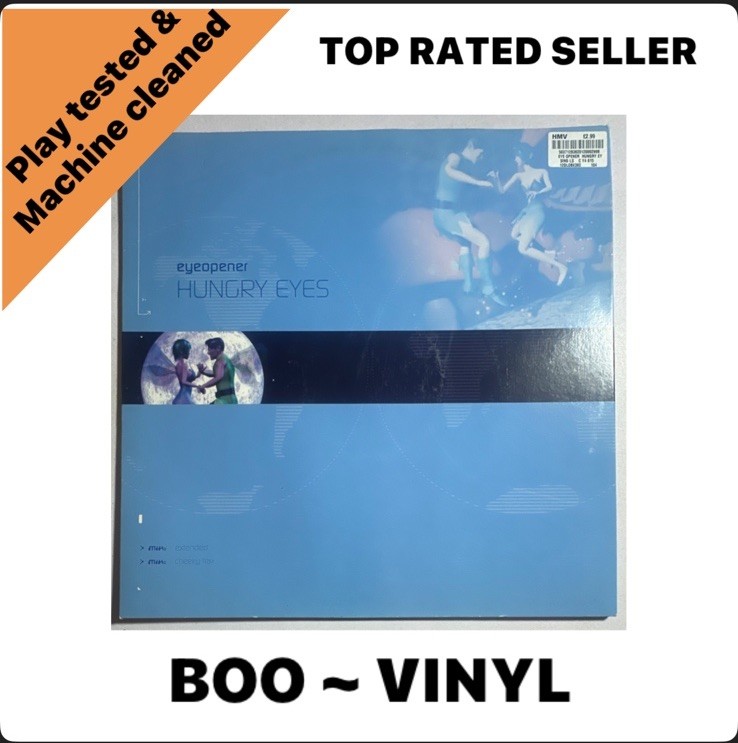 Eyeopener Hungry Eyes 12"" Record Trance Hard House EX / EX