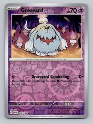 Greavard 104/198 Scarlet & Violet Reverse Holo