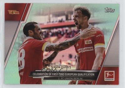 2021 Bundesliga Special Moments of the Season Aqua Foil 1 FC Union Berlin 0eq8