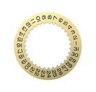 Genuine Rolex 3135 3155 3175 3185 Caliber 16100 Champagne Beige Date Disc Wheel — photo 1