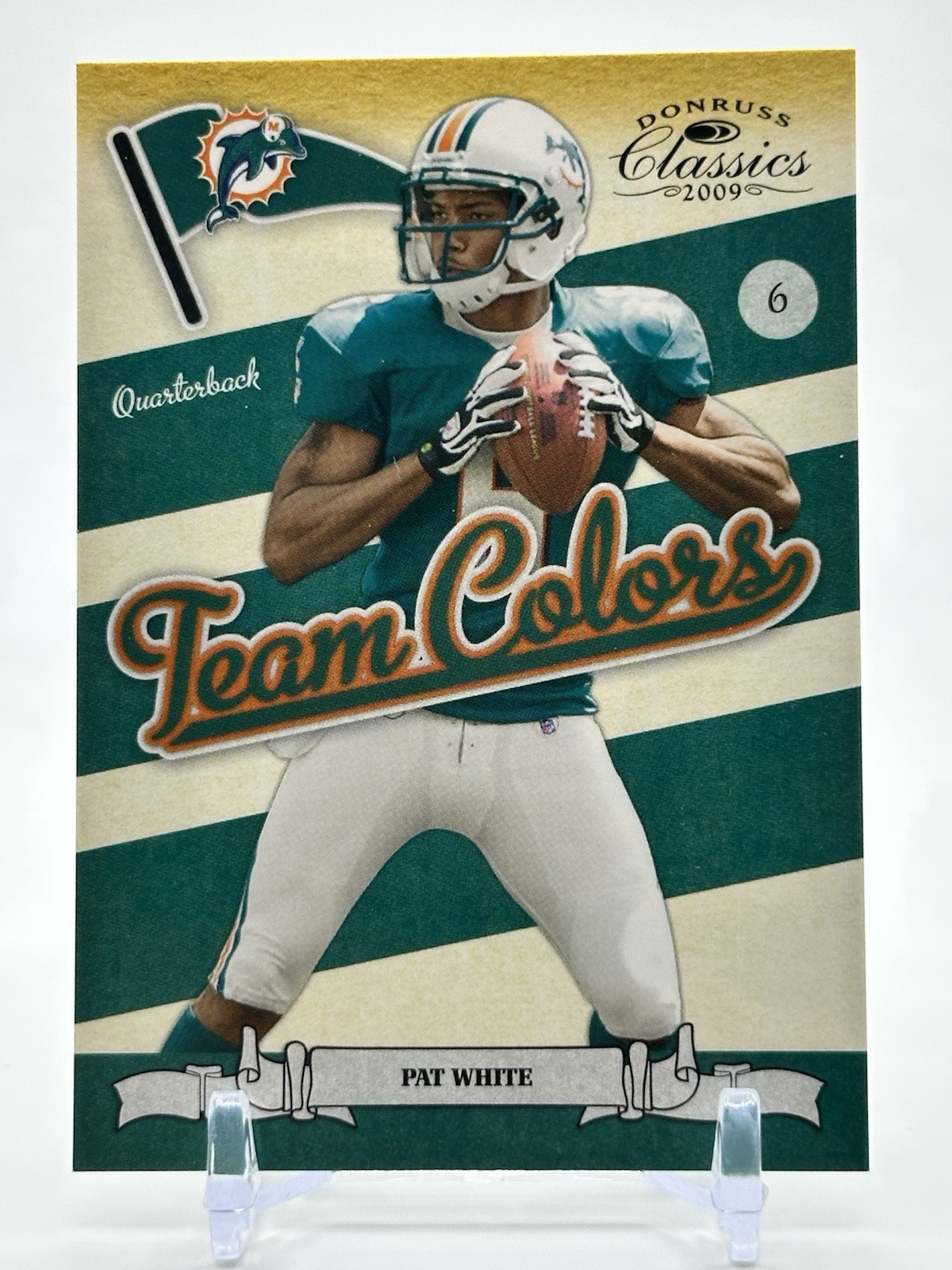 Pat White Donruss Classics Team Colors #28 Base