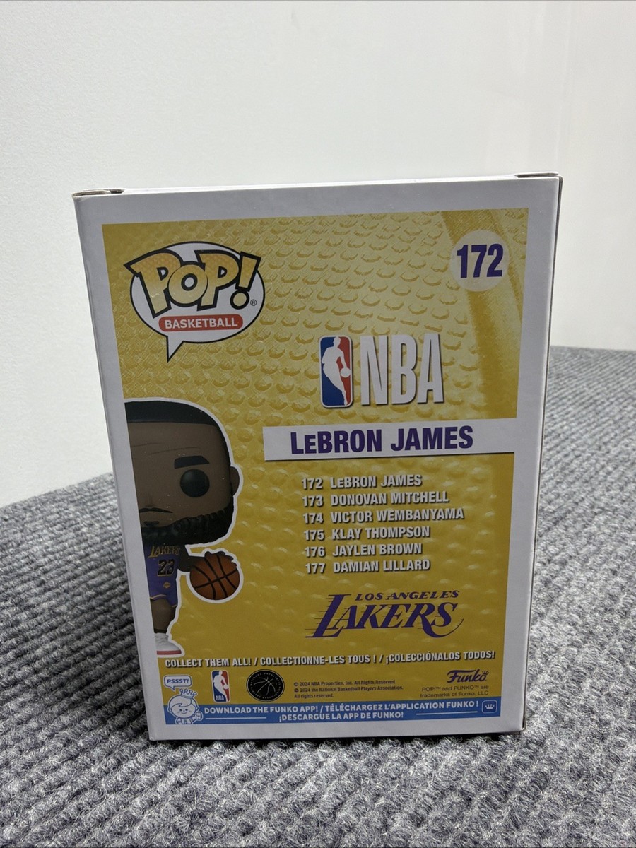 LEBRON JAMES - Los Angeles Lakers Funko POP! NBA #172 Vinyl Figure