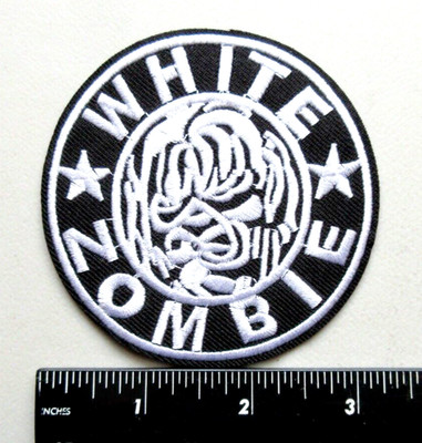  WHITE ZOMBIE METAL BAND MUSIC BATTLE JACKET VEST EMBROIDERED IRON ON PATCH