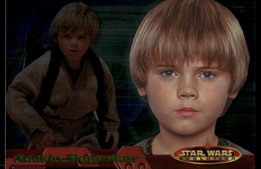 Anakin Skywalker 2001 Star Wars Evolution Topps Card #5 (NM)