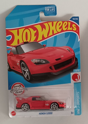 Hot Wheels Honda S2000 Red 118/250 3/10 J-Imports COMBINED SHIPPING