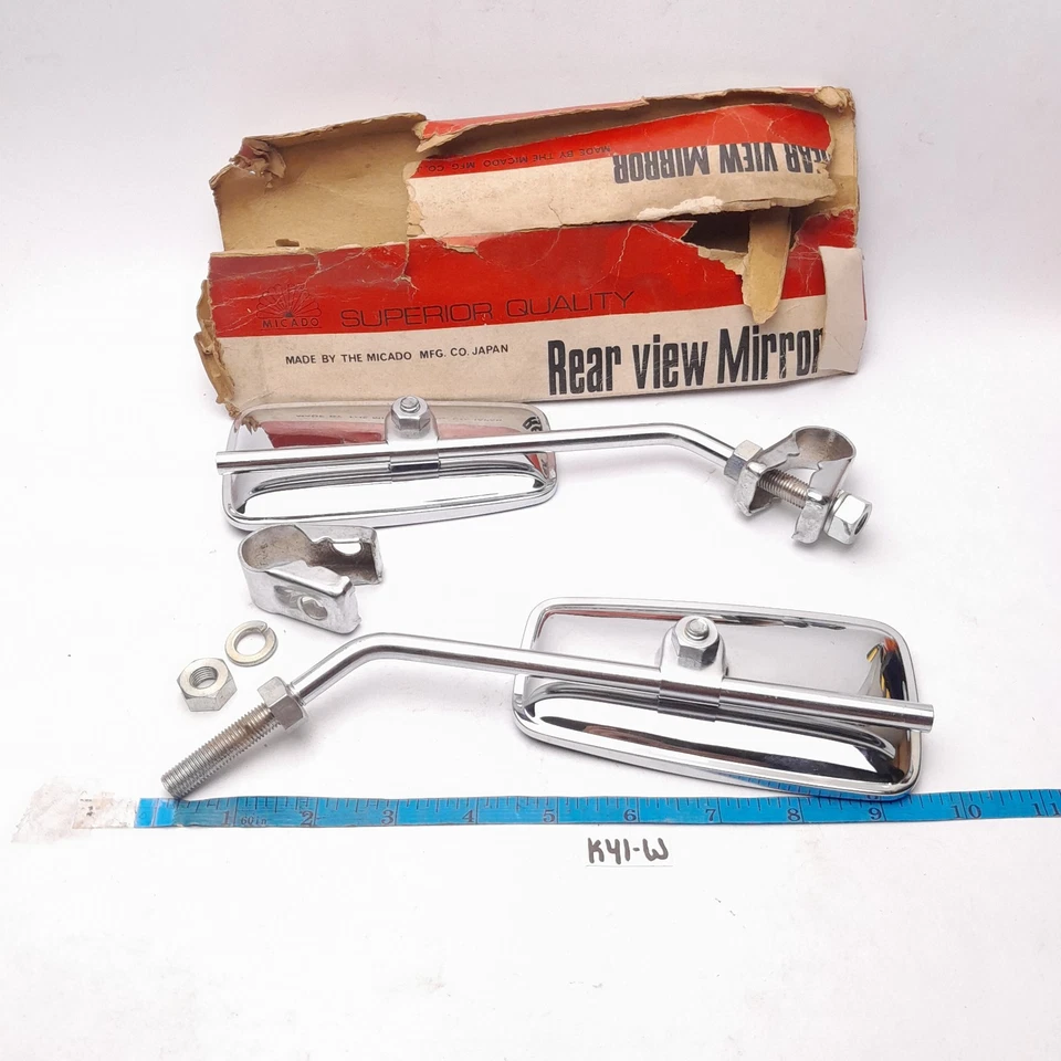 Espejo retrovisor MayFit Yamaha HS2 YLCM L2 YL2 F5 FS1 YG5 YB100 YB125 AS2 YAS1 nuevo #1 Foto 3 de 4