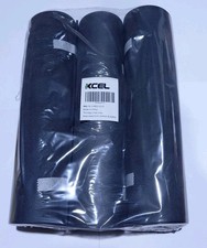 Craft Foam Cosplay Foam 3 Rolls 1/8" Thick x 12" x 48" 12sqft Black XCEL