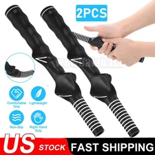 2 PCS Durable Right Hand Golf Swing Training Grip Aid Standard Teaching Trainer