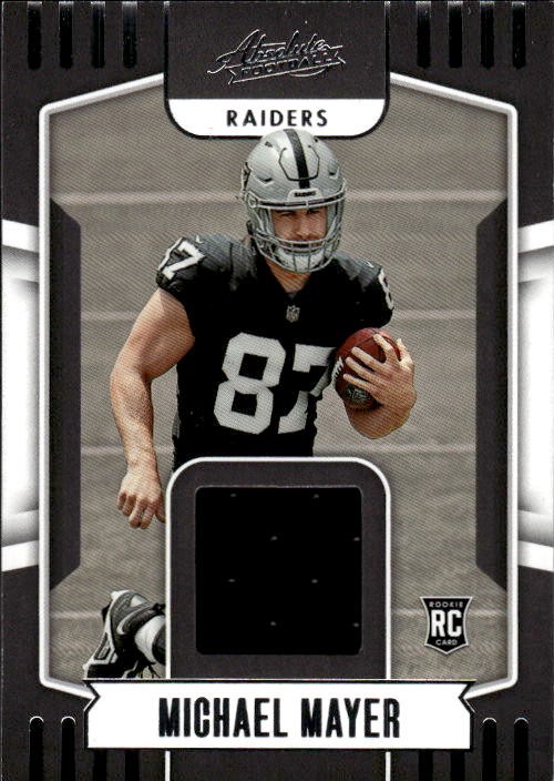 Michael Mayer Panini Absolute Absolute Rookie Materials #ARM13 Base