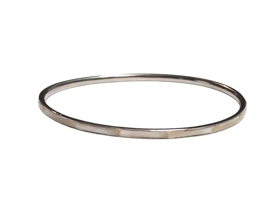 Pink & White Abalone MOP Shell Inlay Bangle Bracelets Lot of 4 Retro Costume GUC - Image 4 of 4