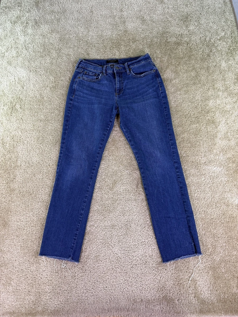 Jeans Femme Banana Republic 4P Coupe Boyfriend Stretch - Denim Bleu, état Très Bon