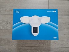 Brand NEW Ring Floodlight Cam Wired Pro 2K Video Wi-Fi 3D Motion Camera White