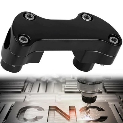 1  Handlebar Riser/Top Clamp Kit 1.5'' Tall for Harley Touring Sportster So