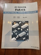 Toyota RAV4 Electrical Wiring Diagram Workshop Manual 2000-
