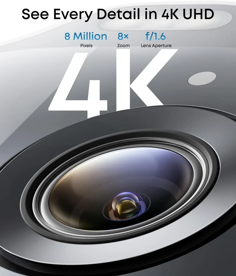 eufy SoloCam E42 Kit de 1 Cámara de Seguridad 4K Inalámbrica Exterior Solar Pan e Inclinación Foto 2 de 4