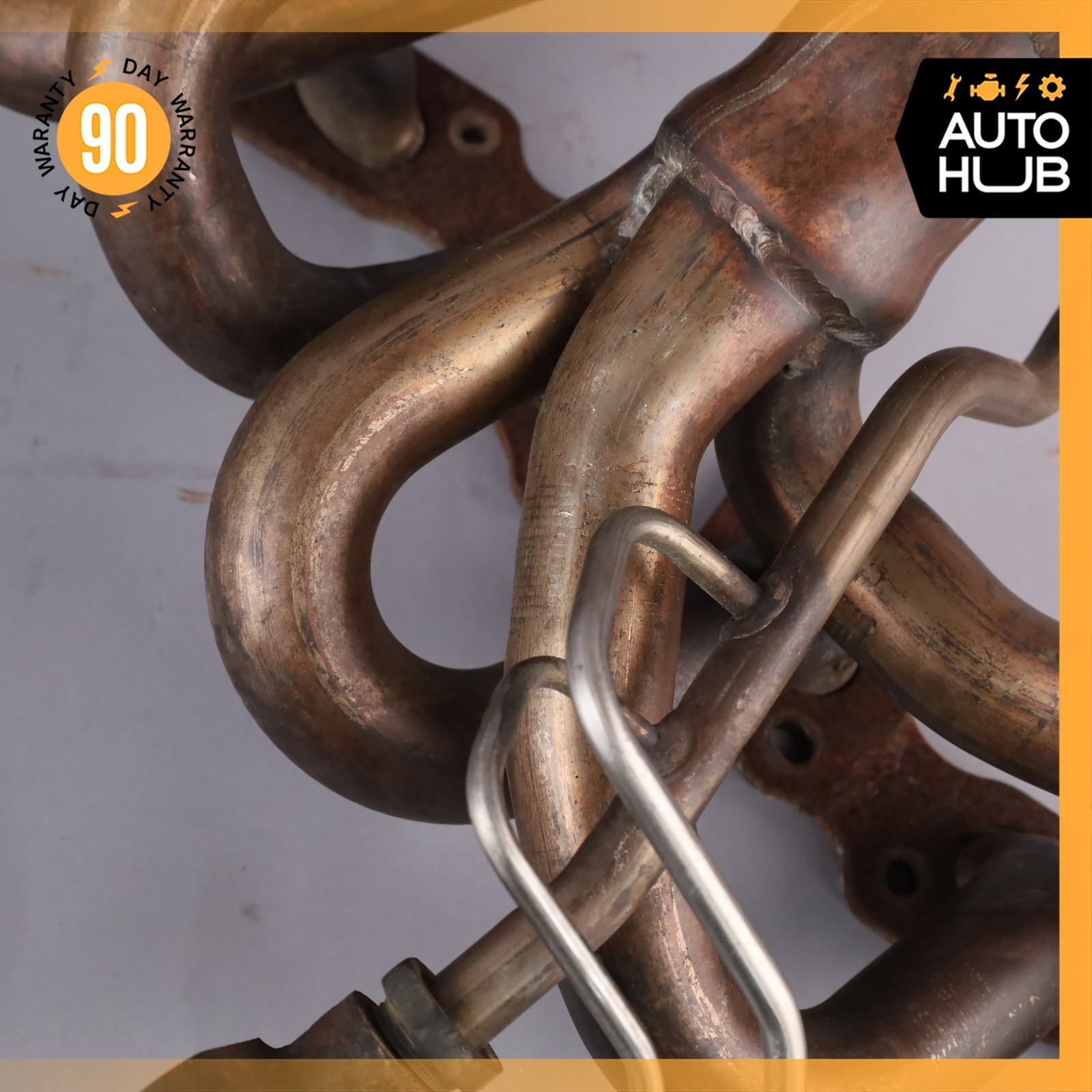 00-04 Aston Martin DB7 Vantage 5.9L Exhaust Manifold Right & Left Set OEM 38k