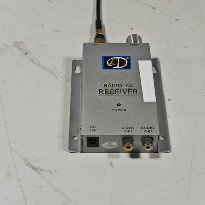Used Radio AV Receiver - Untested, Turns On/Off, No Cable
