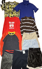 Lot of 10 Boys Clothes Size 14/16 18, Lands End, And1, Under Armor, Chaps, Etc.