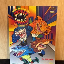 1st Edition Introducing the Street Sharks Play Activity Stickers Album - Diamond