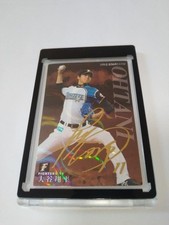 2013 Calbee Shohei Ohtani #S-61 Star Card Rookie Gold Facsimile Auto RC