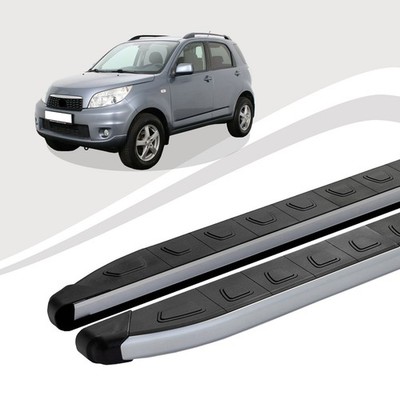Trittbretter passend für Daihatsu Terios ab Baujahr 11/2005-12/2017 DOLU Silber