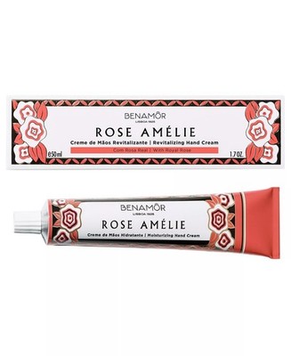 Benamôr Rose Amelie Moisturizing Hand Cream 50mL 1.69oz Made In Portugal Benamor