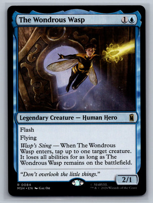 The Wondrous Wasp R 0084 Marvel Super Heroes Regular