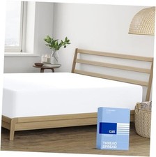 Egyptian Cotton Fitted Sheet Size - 400 Thread Count Size Fitted King White