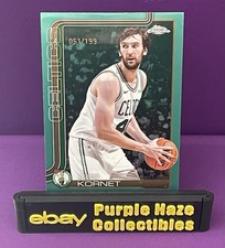 2025-26 Topps Chrome - Luke Kornet #37 Aqua Refractor /199 Celtics