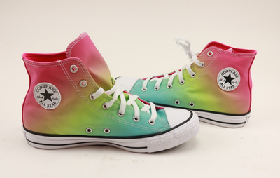 Colorful Gradient High-Top Sneakers Colorful Gradient Sneakers Clipart Illustration, Colorful  main image 3