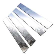 4pc. Luxury Fx Chrome Pillar Post Trim Fit For 2006.5-2010 Kia Optima