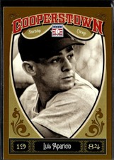 2013 Panini Cooperstown #74 LUIS APARICIO Chicago White Sox HoF G8