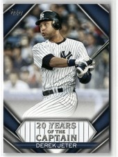 2020 Topps Update Derek Jeter 20 Years of The Captain New York Yankees #YOC-07