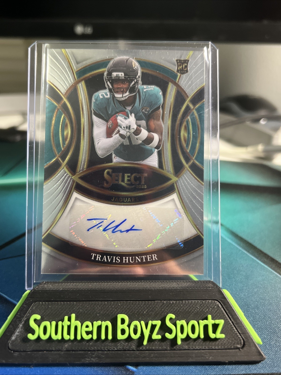 2025 Panini Select - Rookie Signatures Travis Hunter #RSI-THR (AU, RC)