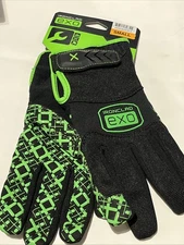 Ironclad Performance Wear Exo-Mgg-02-S Mechanics Gloves, S, Black/Green