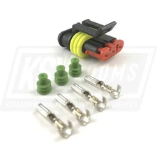 3-Way Connector Kit for Borg Warner Turbo Speed Sensor (22-20 AWG)