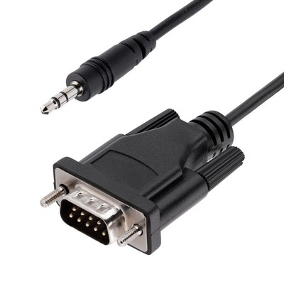 StarTech.com W128303152 9M351M-RS232-CABLE 3Ft (1M) Db9 To 3.5Mm Serial  Cab ~E~