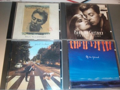 4 CD's von : Paul Mc Cartney / Flaming Pie - Off the Ground - Press of Play