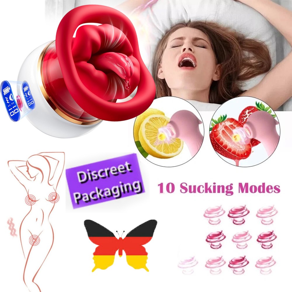 Klitoris Vibratoren Vibration Sex Spielzeug für Frauen Lecken Sauger Stimulation