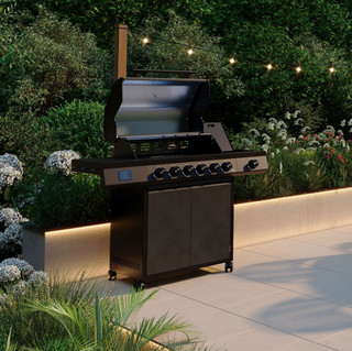 ottimo Pro 455 6 Burner Gas BBQ FULLY ASSEMBLED RRP £399.99