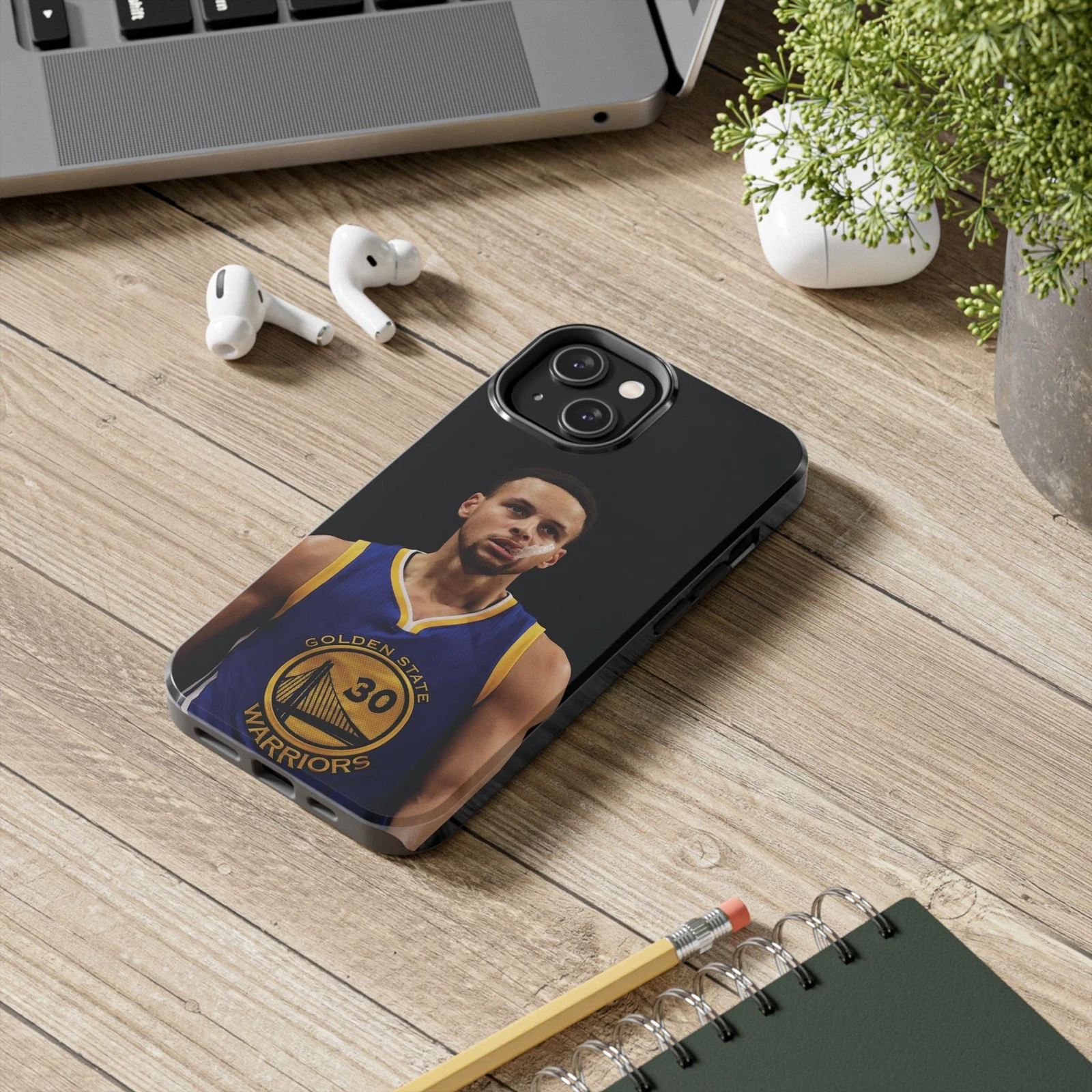 Golden State Warriors Stephen Curry Tough Phone Case, Basketball Fan Gift, NBA