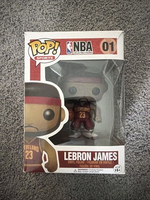 Lebron James Cleveland Funko Pop .01. In pretty good shape just a small wear
