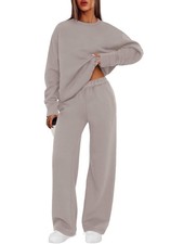 Womens Sweatsuits 2 Piece Set Lounge Sets for Women Sweat Set Early Fall Fash...