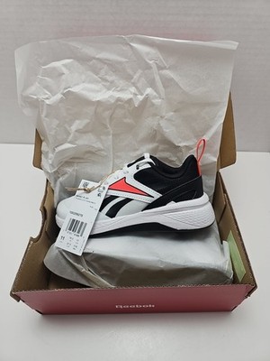 Boy's Athletic & Sneakers Reebok Nano Play Lace Up White/Black/Red Crushed Box