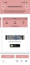 TWO 2026 GEORGIA VS FLORIDA FOOTBALL TICKETS; SECTION 105, ROW 45A, SEATS 11,12