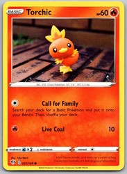 Torchic 022/189 Darkness Ablaze