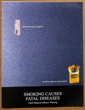 AMBER LEAF - 2002 Full page UK magazine ad print advert