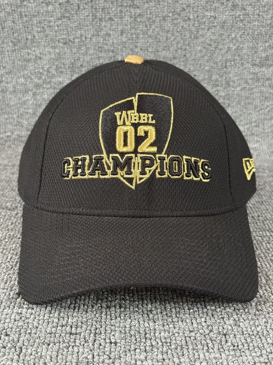 New Era 9FORTY WBBL 02 Champions Sydney Sixers Adjustable Cap Black Gold