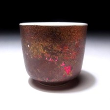 金色日本古董玻璃杯和杯子| eBay
